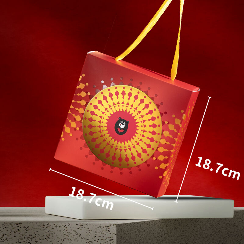 【2026過年禮盒】台灣黑熊曲奇餅繽紛三色-精裝提盒, , hi-res image number null